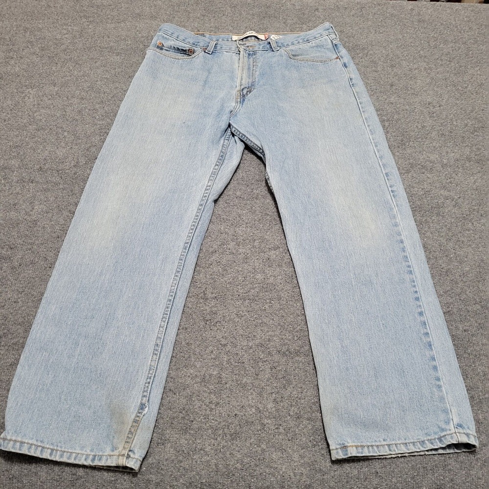 Vintage Levi's 505 Jeans Men 36x29 Blue Denim Regular Straight Fit Y2K 12/04